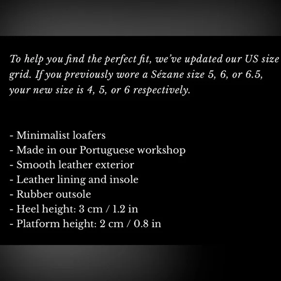 Sezane Albane Leather Loafers size 38 - Picture 9 of 10